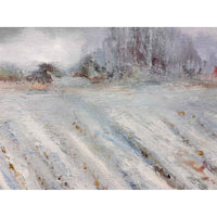 January Field 24" x 48" - Petroff Gallery - Painting