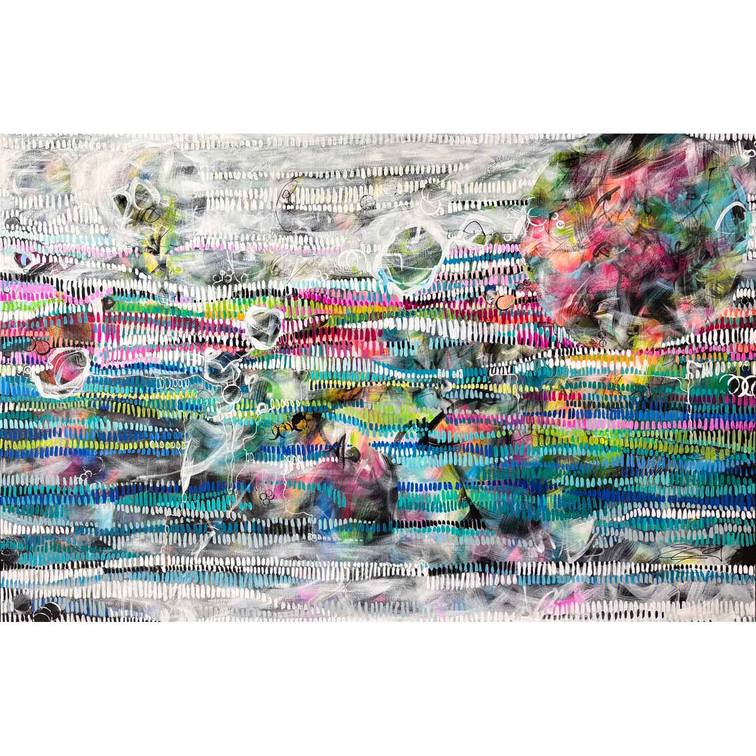 Joie de Vivre 40" x 60" - Petroff Gallery - Painting