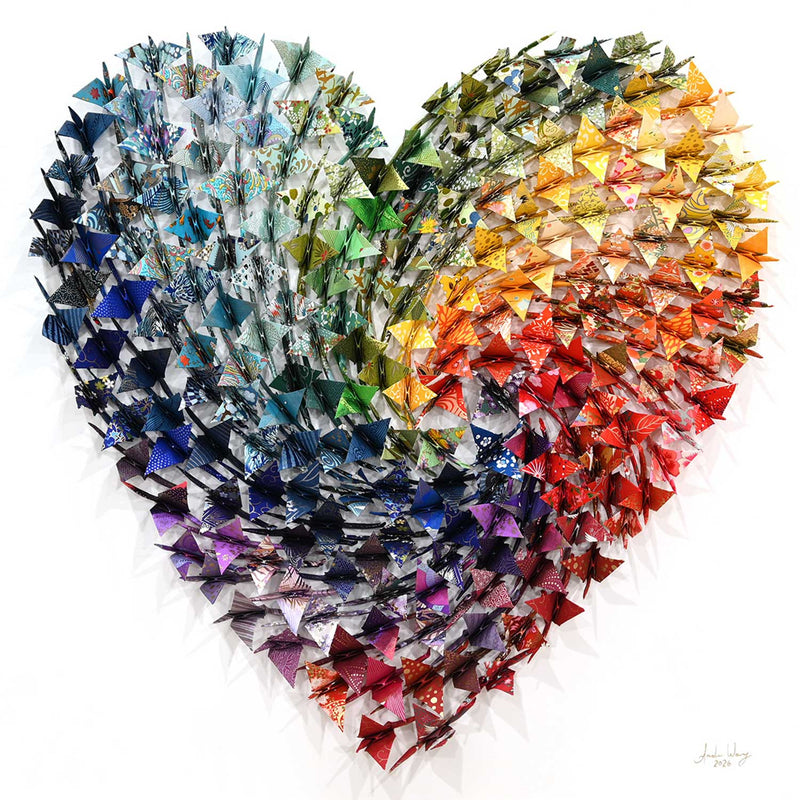 Journey Within XVI 24" x 24" - Petroff Gallery - Mixed media