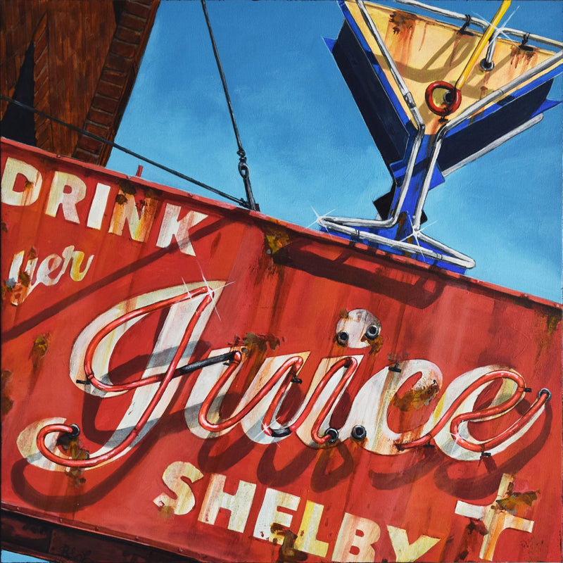 Juice 24" x 24" - Petroff Gallery -  - Rob Croxford - Juice 24" x 24"