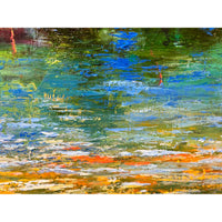 July Setting Sun 48" x 48" - Petroff Gallery - Painting