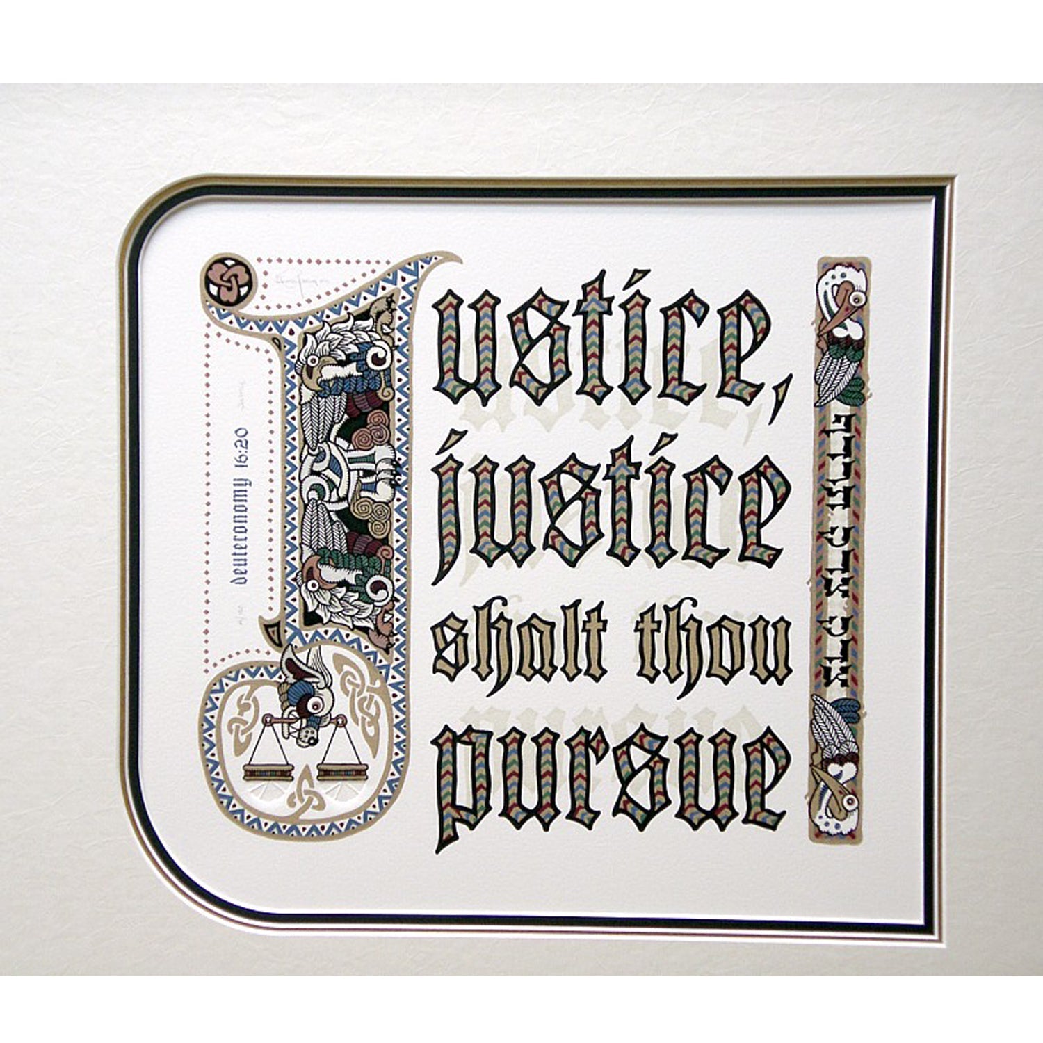Justice  19" x 19.5" - Petroff Gallery -  - Ian Kochberg - Justice