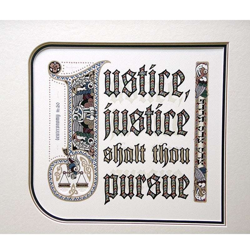 Justice  19" x 19.5" - Petroff Gallery -  - Ian Kochberg - Justice