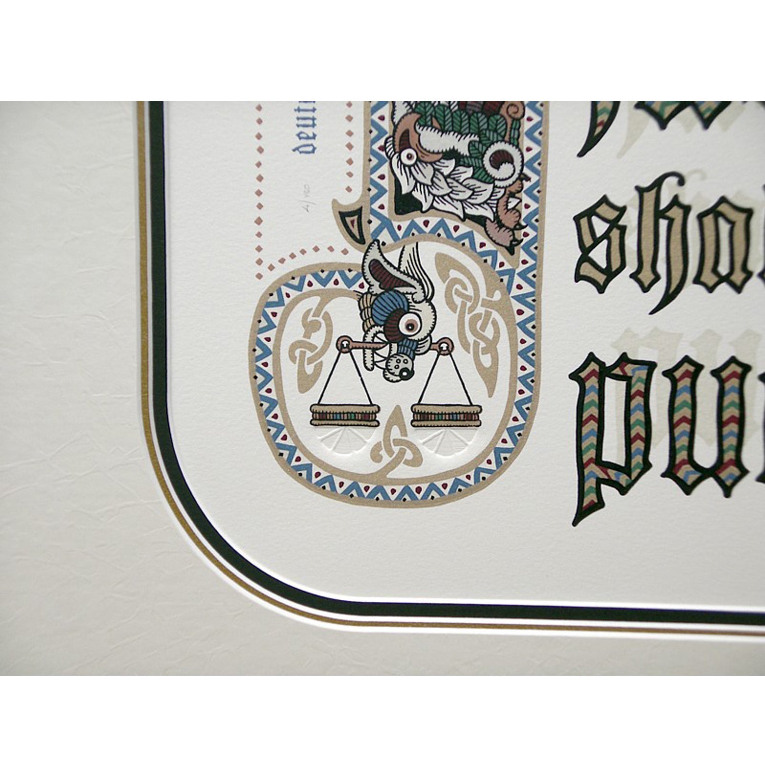 Justice  19" x 19.5" - Petroff Gallery -  - Ian Kochberg - Justice