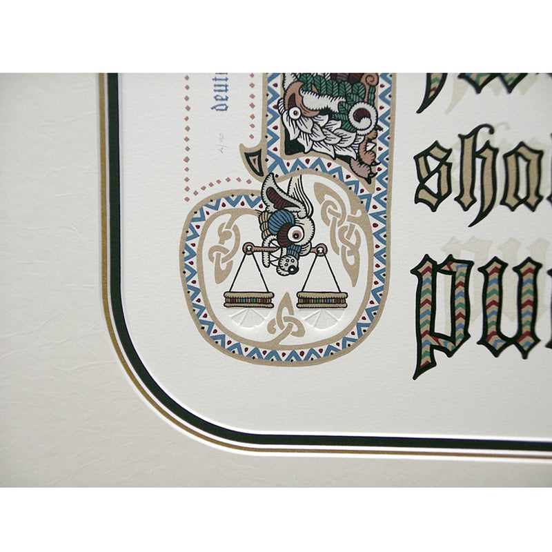 Justice  19" x 19.5" - Petroff Gallery -  - Ian Kochberg - Justice