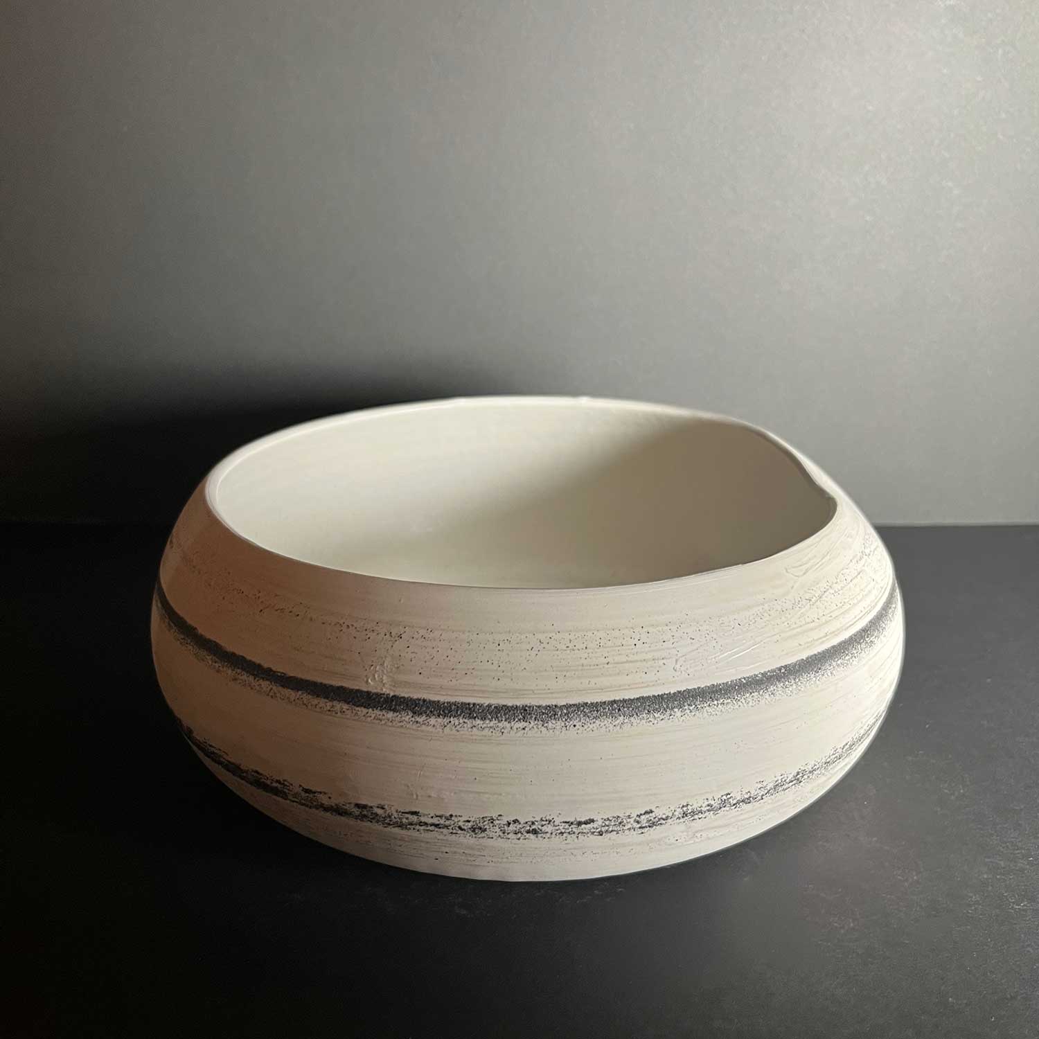 Meta-morphic Lg Bowl - Petroff Gallery - Ceramic Art
