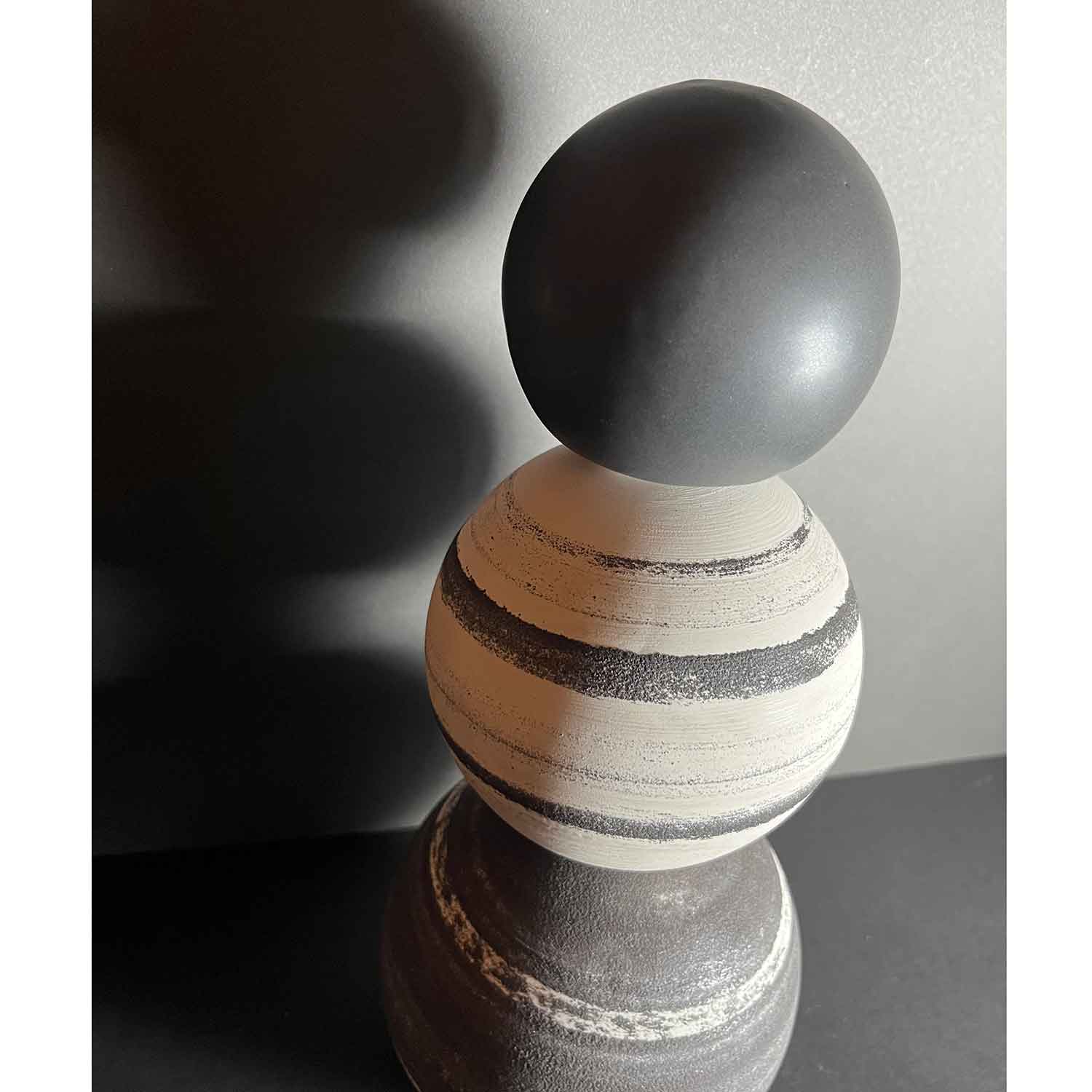 Meta-Morphic Stack C - Petroff Gallery - Ceramic Art