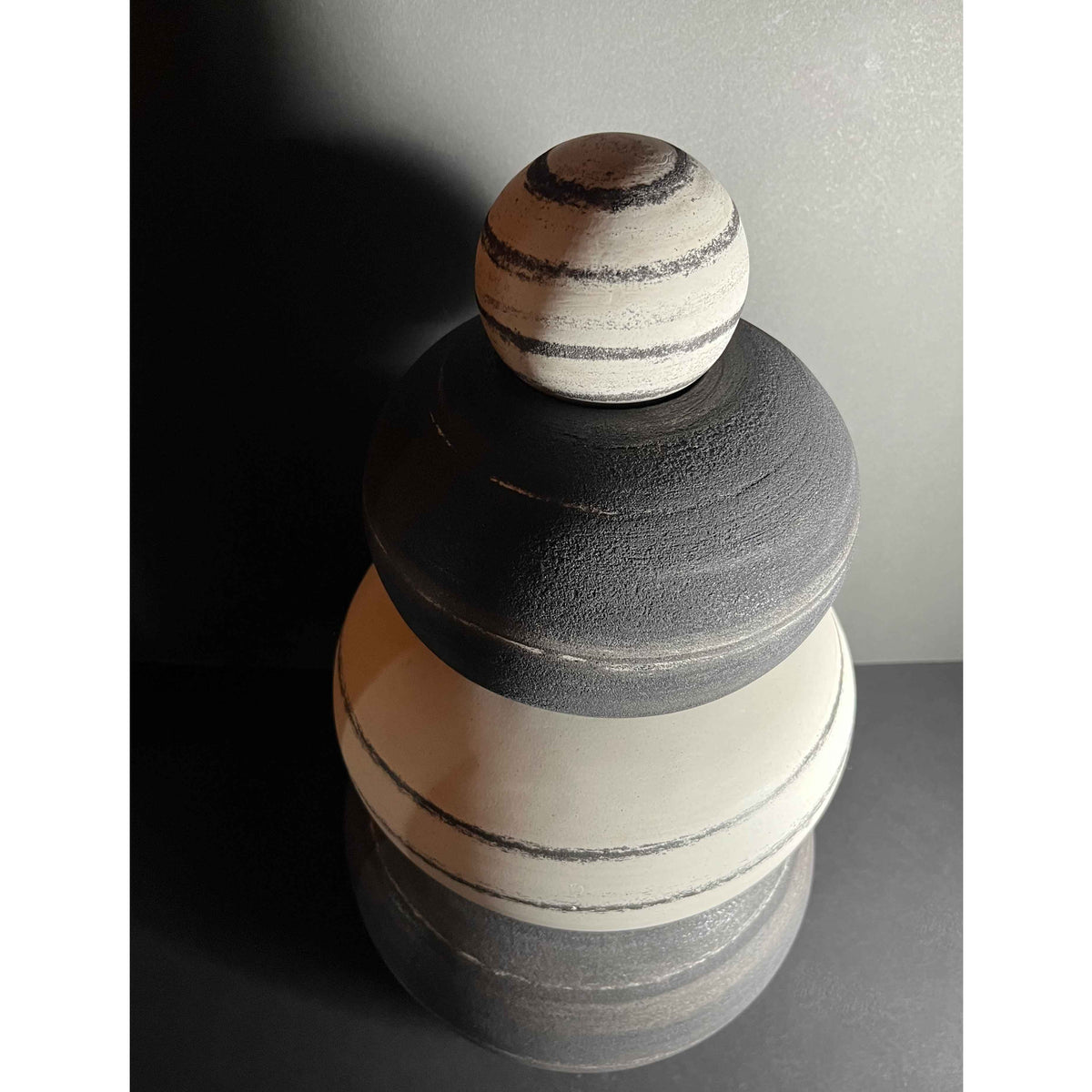 Meta-Morphic Stack D - Petroff Gallery - Ceramic Art