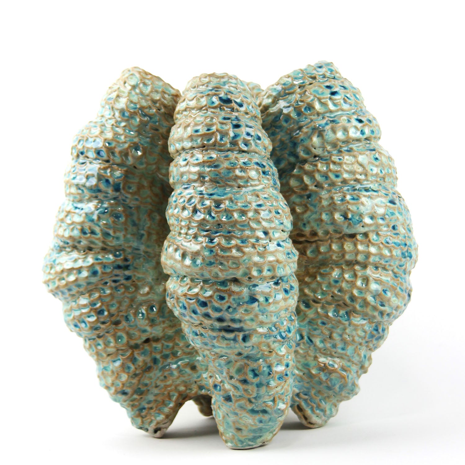 Kim Ross - Emerald Coil Vase