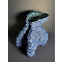 Blue Guardian 2 - Petroff Gallery - Ceramic Art