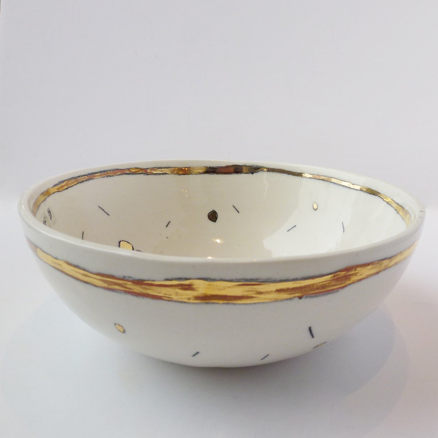 Katan Aleynu Large Bowl - Petroff Gallery