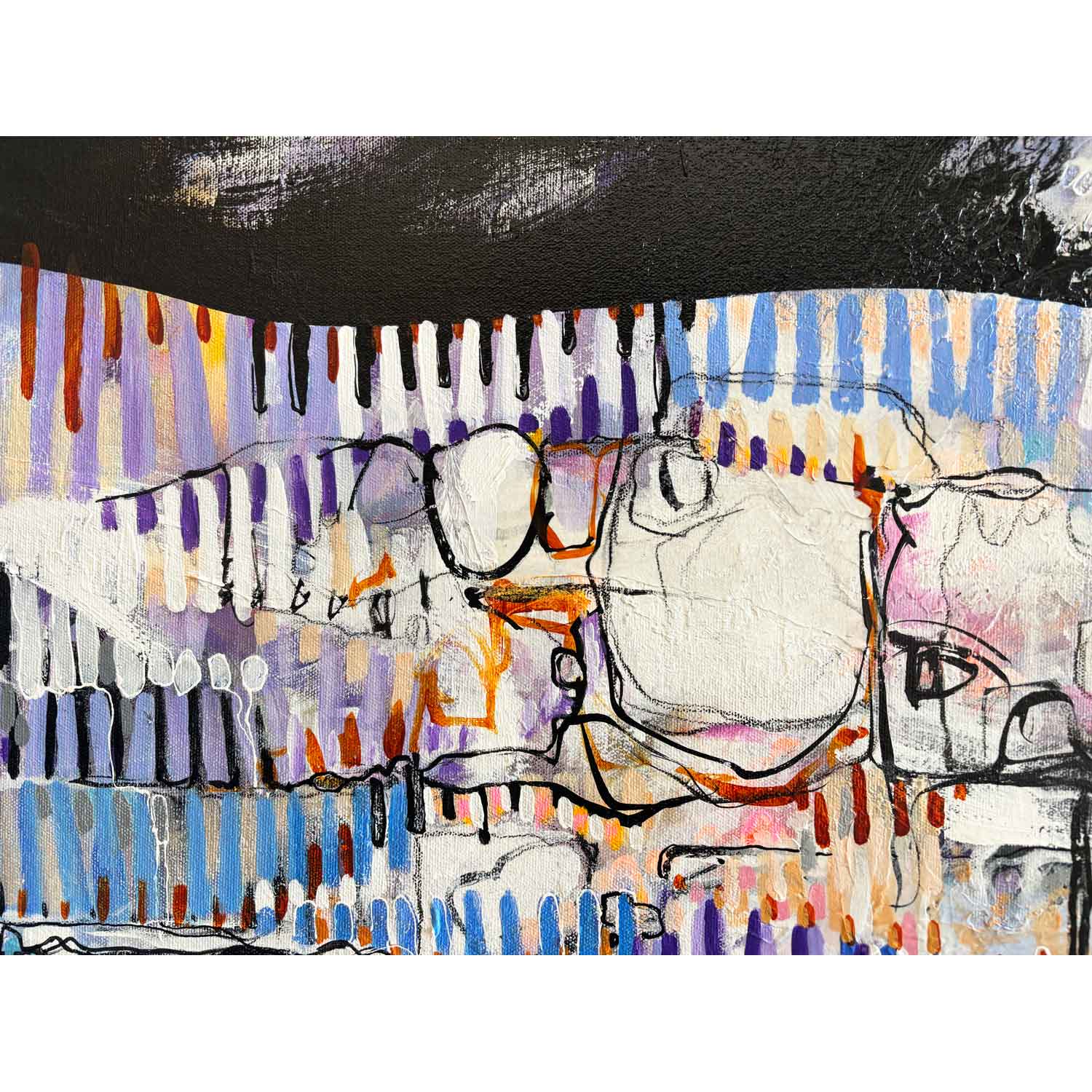 Kinetic Serenity 40" x 60" Petroff Gallery 
