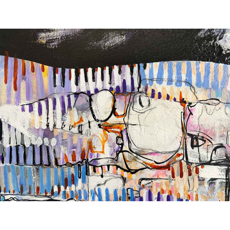 Kinetic Serenity 40" x 60" Petroff Gallery 