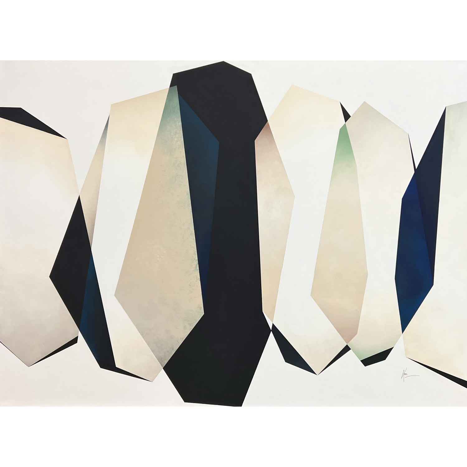 Fragments 36" x 48" - Petroff Gallery - Painting