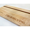La Costa Stripe Board with Hamotzi - Petroff Gallery - Judaica