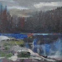 Lake Edge 10" x 10" Petroff Gallery 