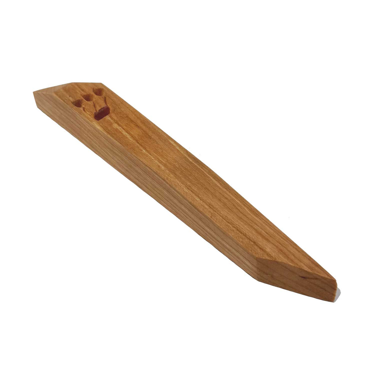 Large Cherry Mezuzah - Petroff Gallery - Judaica