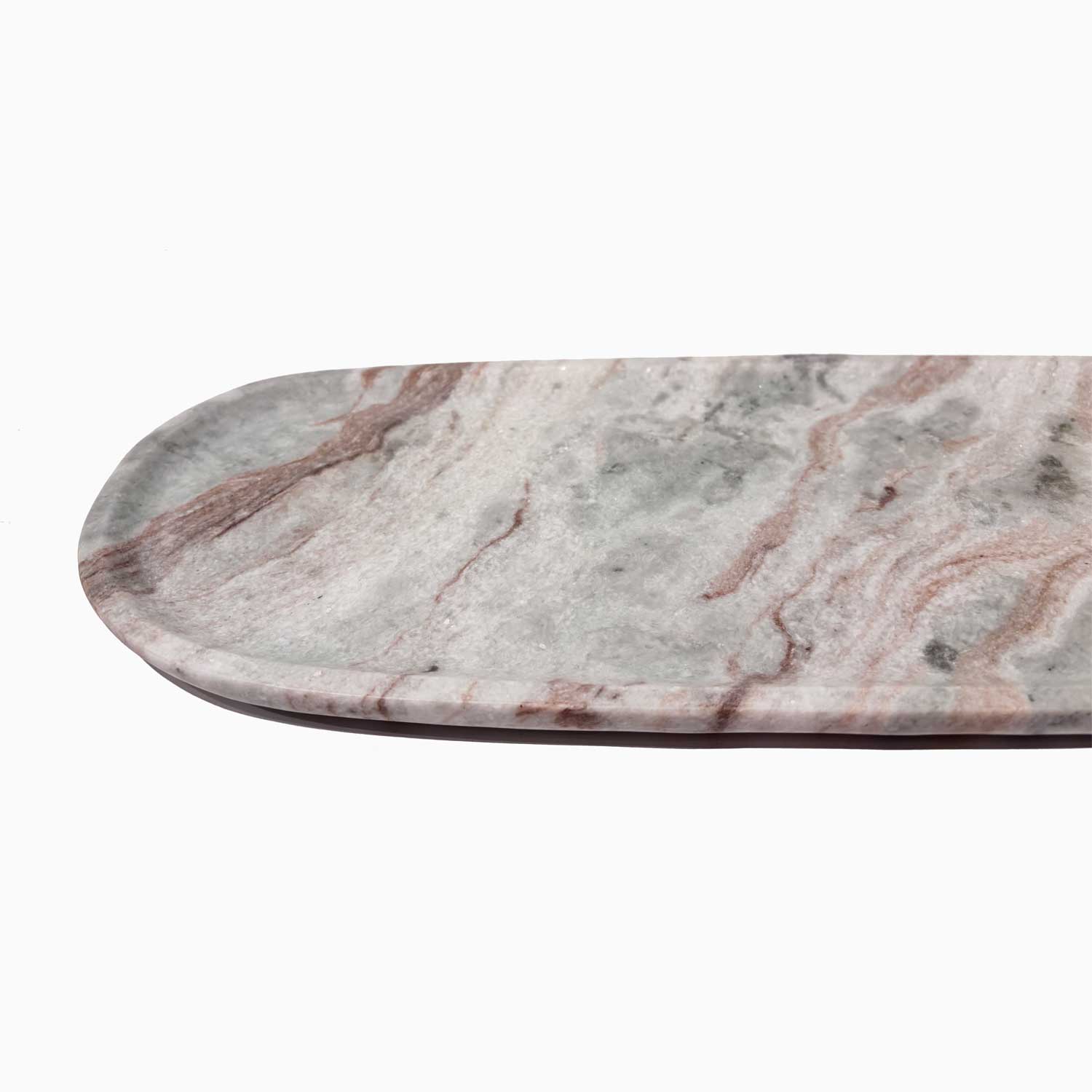 Large Oblong Tray Brown - Petroff Gallery - Tableware