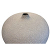 Large Round Grey Carved Vessel - Petroff Gallery - Ceramic Art