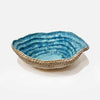 Large Turquoise Coil Bowl - Petroff Gallery - Ceramic Art