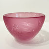 Large Bowl Dark Pink - Petroff Gallery - Glass Art