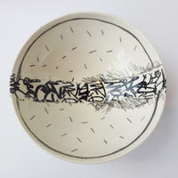 Large Graffiti Rice Bowl - Petroff Gallery