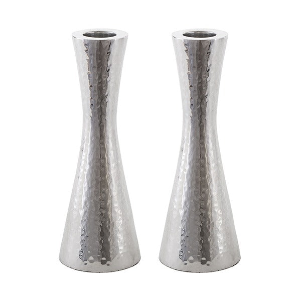 Large Hammerwork Candleholders - Petroff Gallery - Judaica