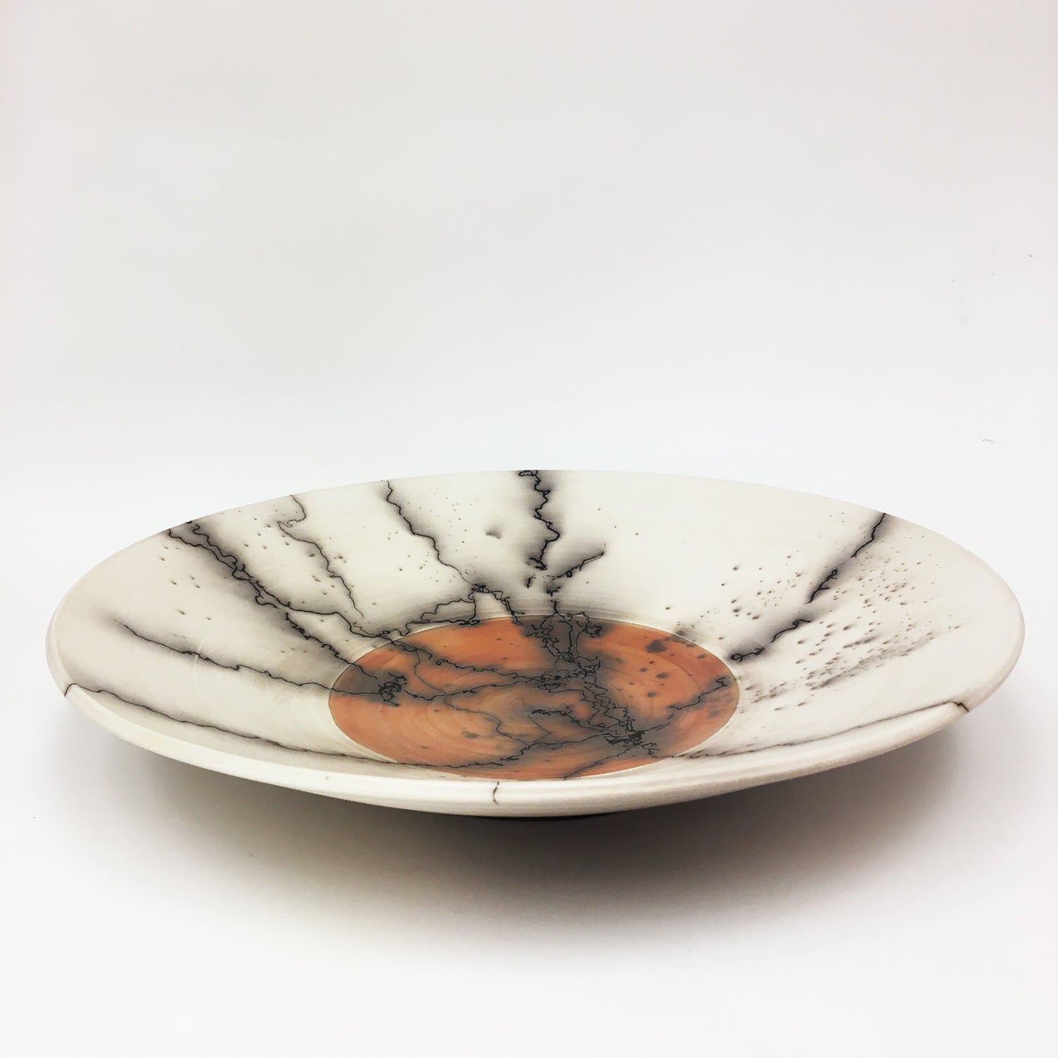 Large Horse Hair Plate - Petroff Gallery -  - 