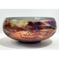 Large Luster Bowl - Petroff Gallery -  - Shu-Chen Cheng - Large Luster Bowl, 12.5" X 12.5" X 5"