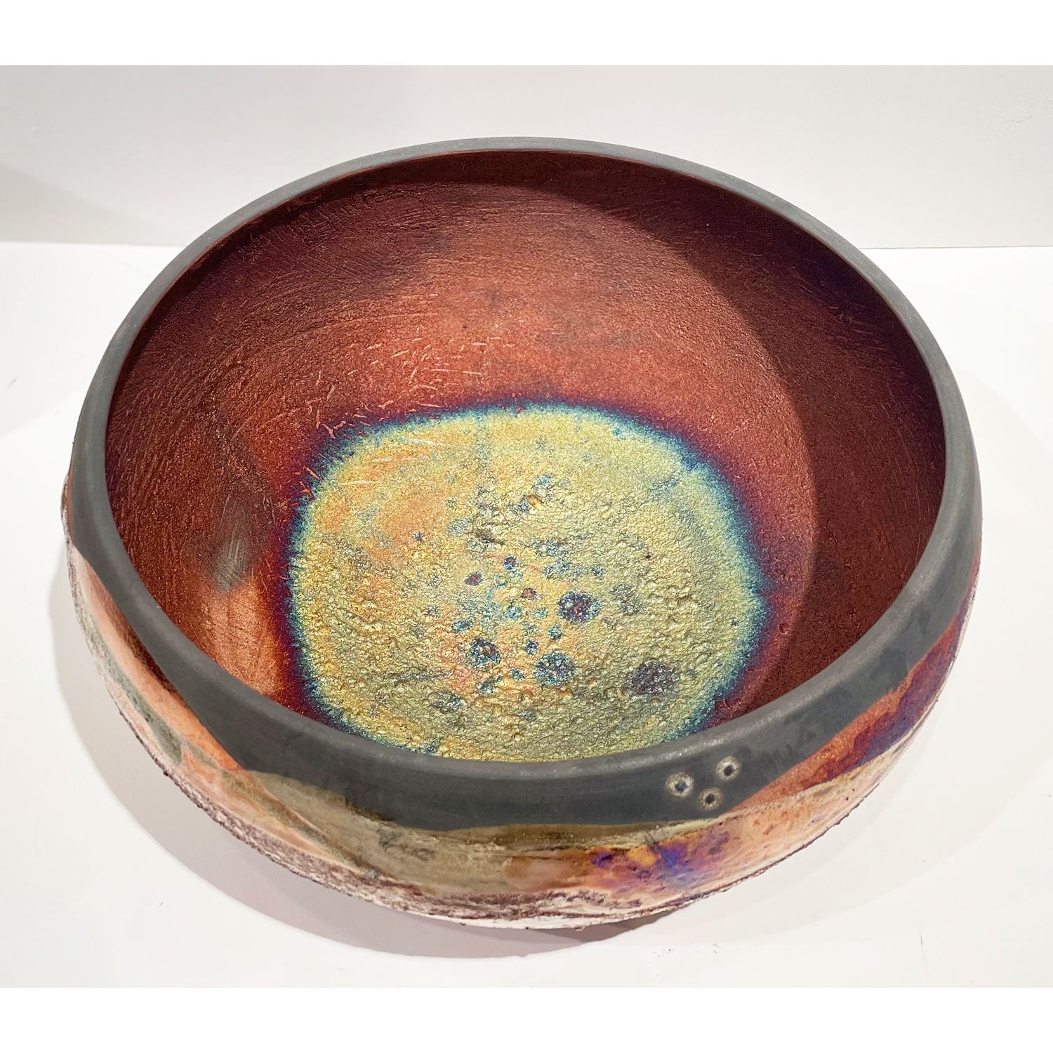 Large Luster Bowl - Petroff Gallery -  - Shu-Chen Cheng - Large Luster Bowl, 12.5" X 12.5" X 5"
