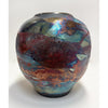 Large Raku Luster Vase - Petroff Gallery -  - Shu-Chen Cheng - Large Raku Luster Vase, 9.5" x 7.5" x 7.5"
