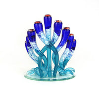 Large Twist Menorah / Candelabra - Petroff Gallery -  - Michael Hudson Menorah / Candelabra