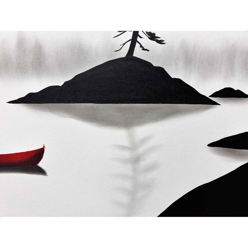 Laying Low 48" x 48" - Petroff Gallery - Painting