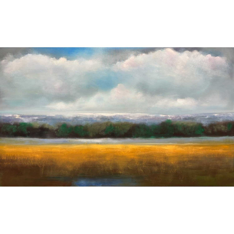 Light in the Distant Clouds 36" x 60" - Petroff Gallery - Painting