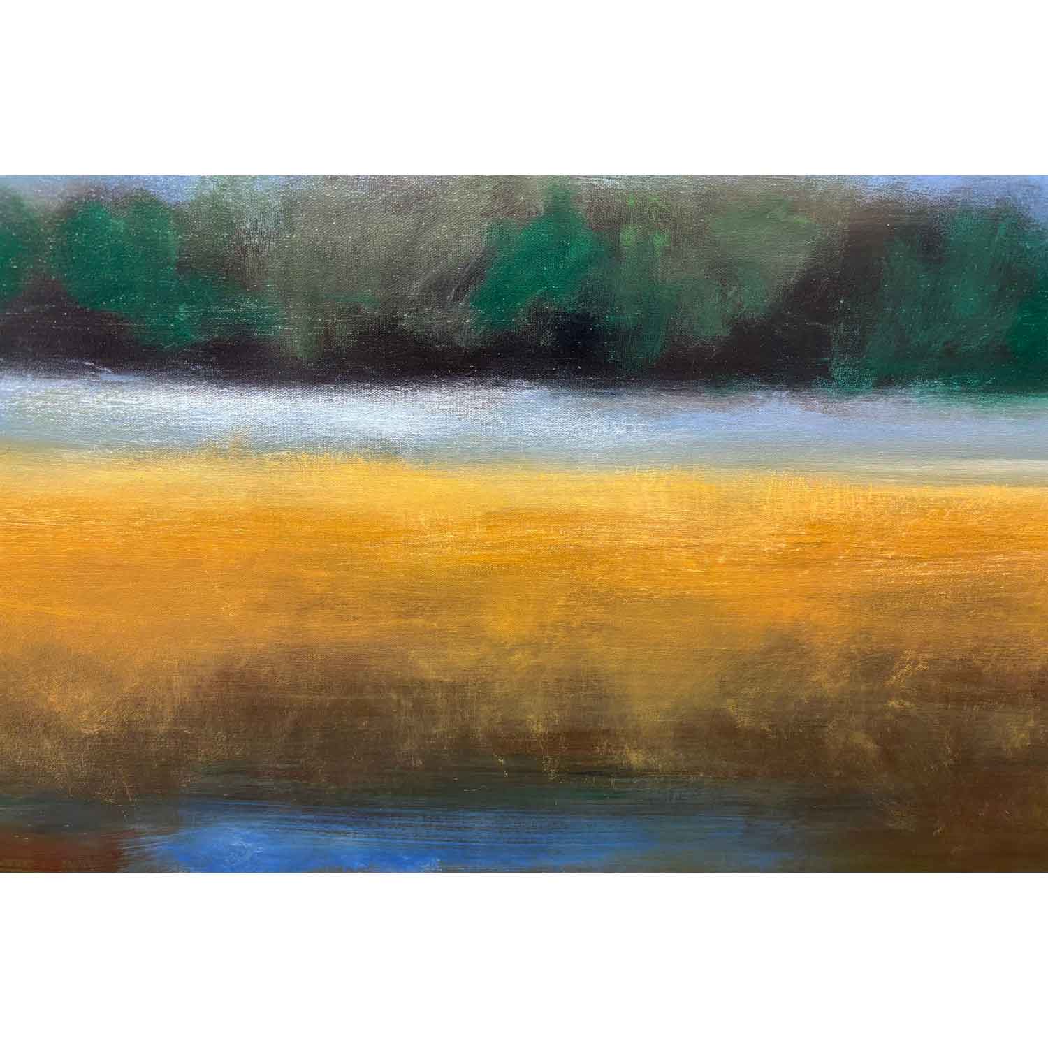 Light in the Distant Clouds 36" x 60" - Petroff Gallery - Painting