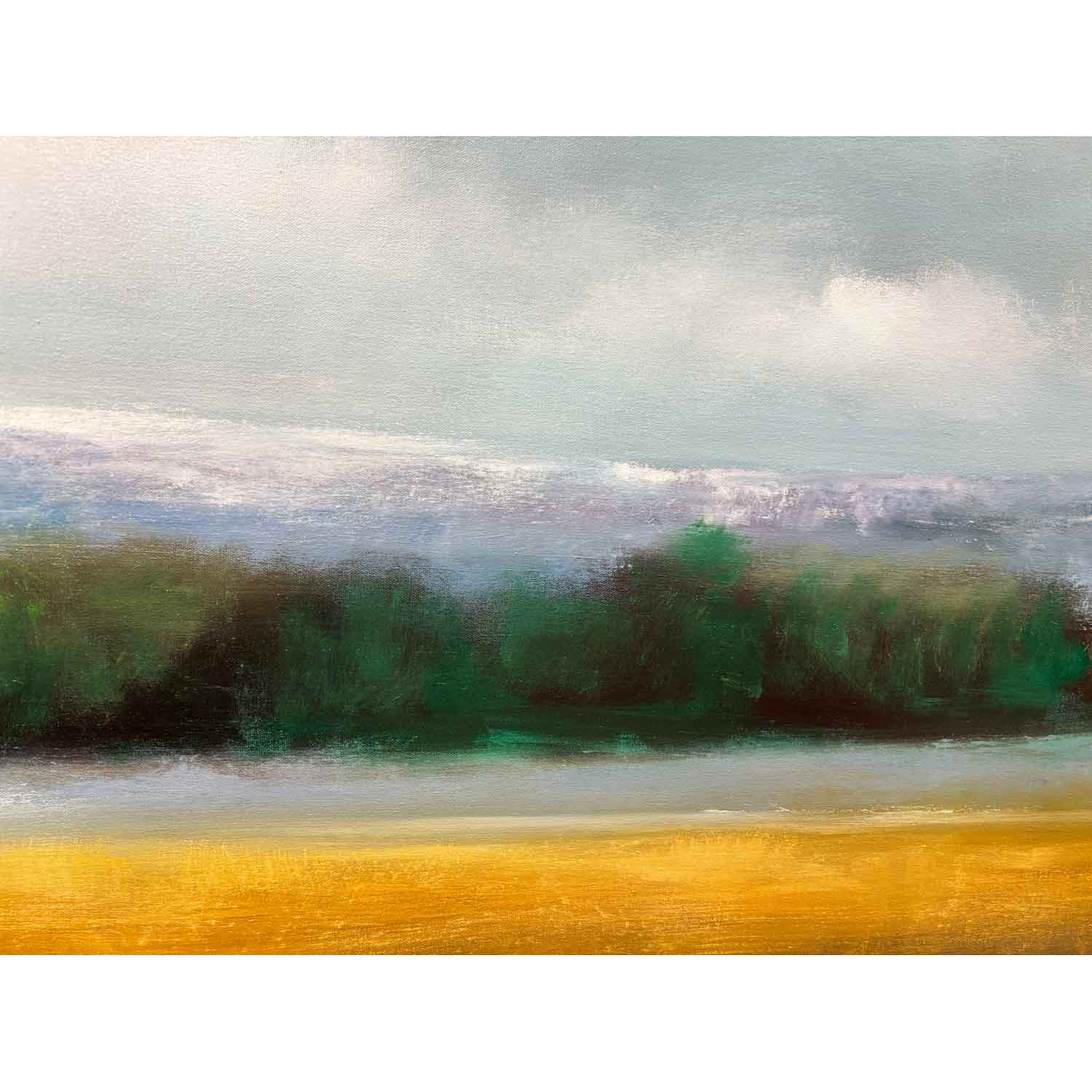 Light in the Distant Clouds 36" x 60" - Petroff Gallery - Painting