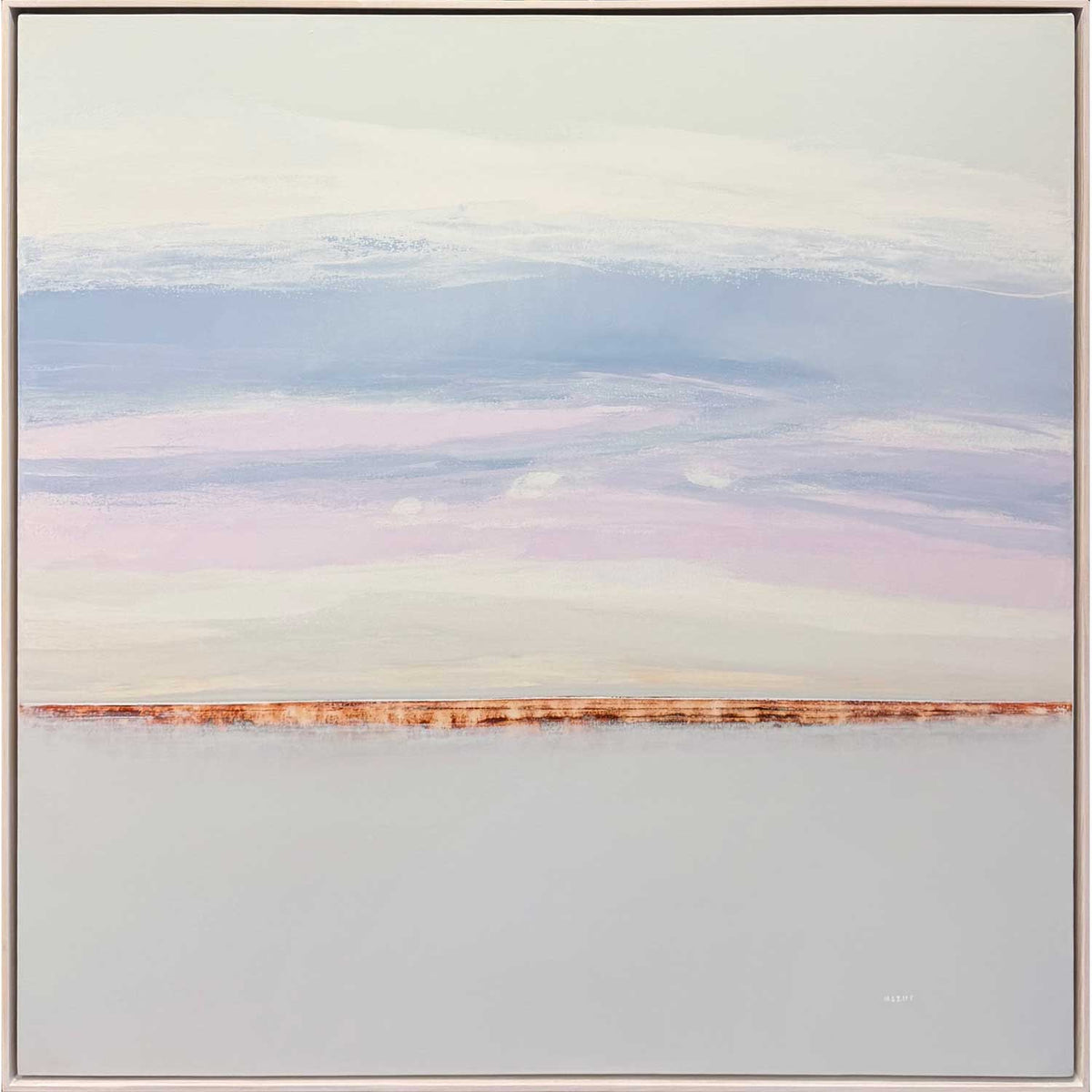 Lilac Sky 45" x 45" - Petroff Gallery - Painting