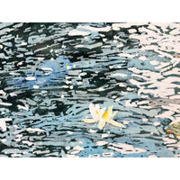 Lily On the Shadow Side 18" x 12" - Petroff Gallery - Painting