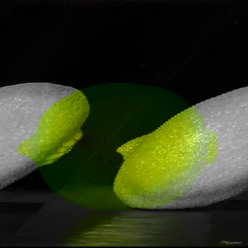 Lime 12" x 12" - Petroff Gallery -  - Joanne Helman - Lime