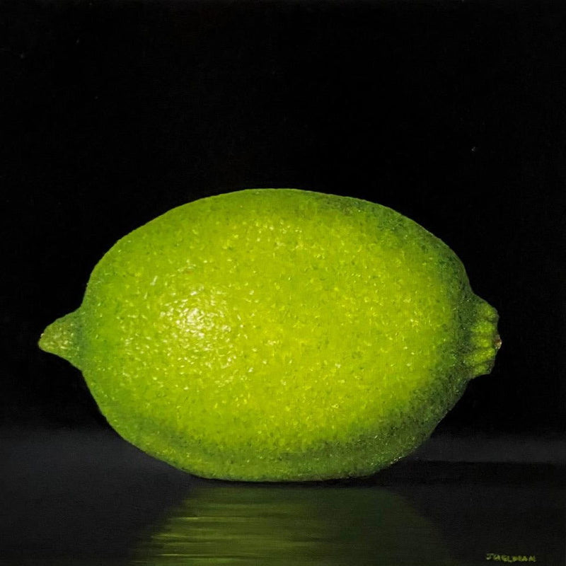 Lime 12" x 12" - Petroff Gallery -  - Joanne Helman - Lime