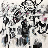 Lines 48" x 48" - Petroff Gallery - Painting