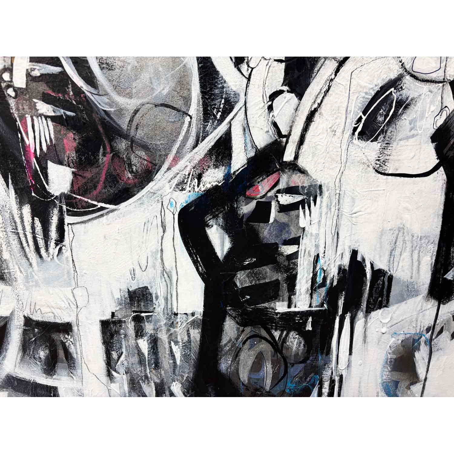 Lines 48" x 48" - Petroff Gallery - Painting