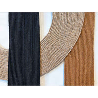 Loops Neutrals 38" x 24" - Petroff Gallery - Mixed Media Art