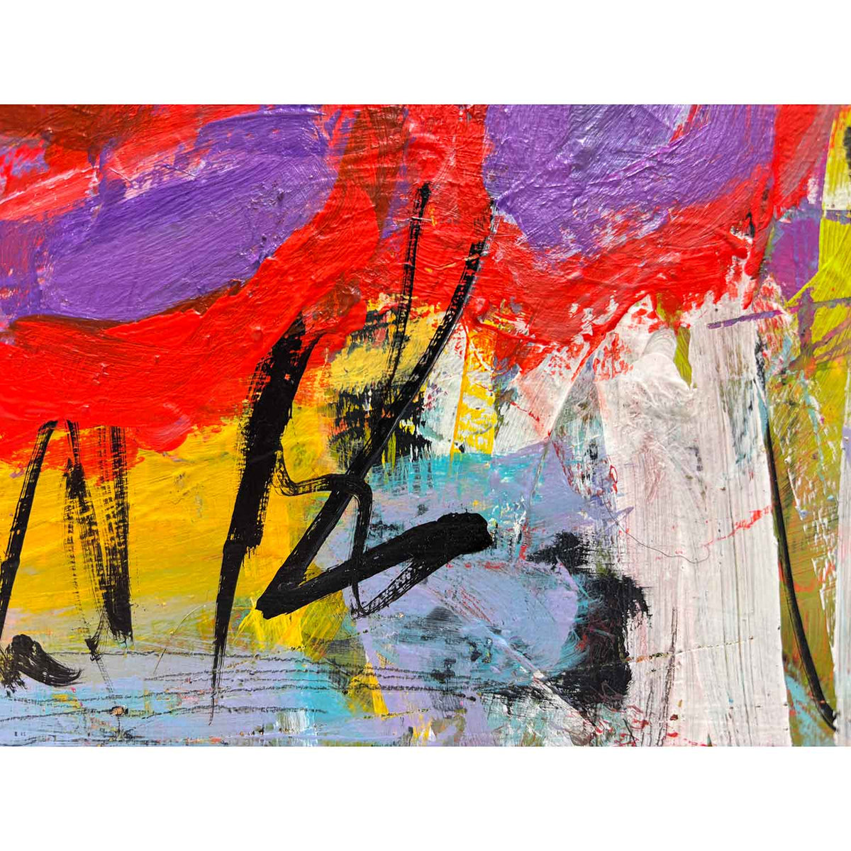 Love Bloom 13" x 13" - Petroff Gallery - Painting