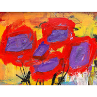 Love Bloom 13" x 13" - Petroff Gallery - Painting