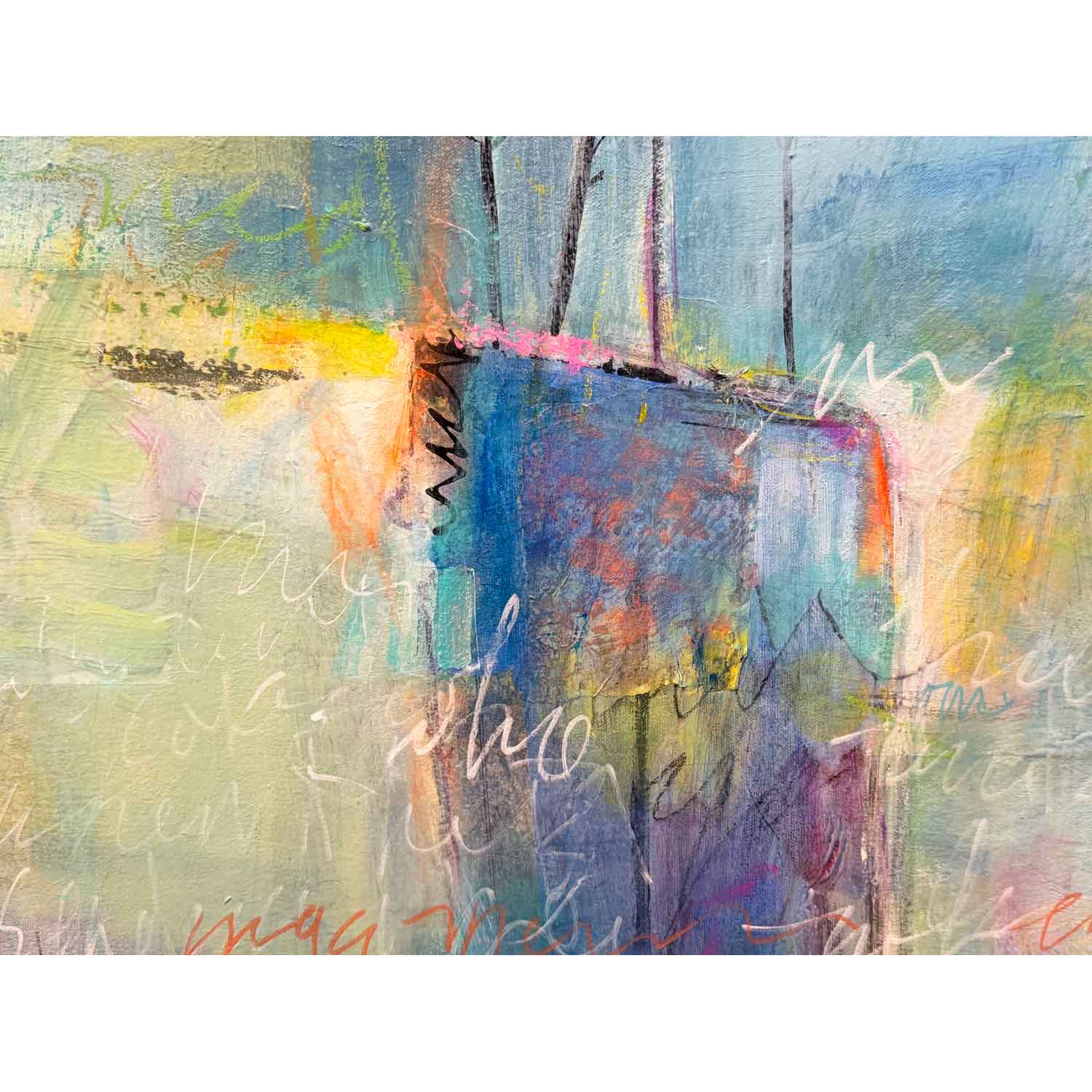 Love is in the Air 24" x 60" - Petroff Gallery - Painting