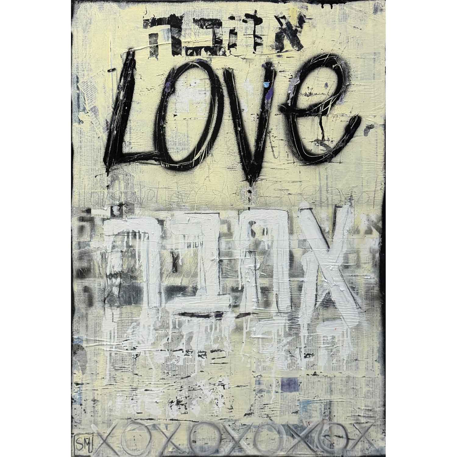 Love 36" x 24" - Petroff Gallery - Painting
