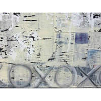 Love 36" x 24" Detail View - Petroff Gallery - Painting