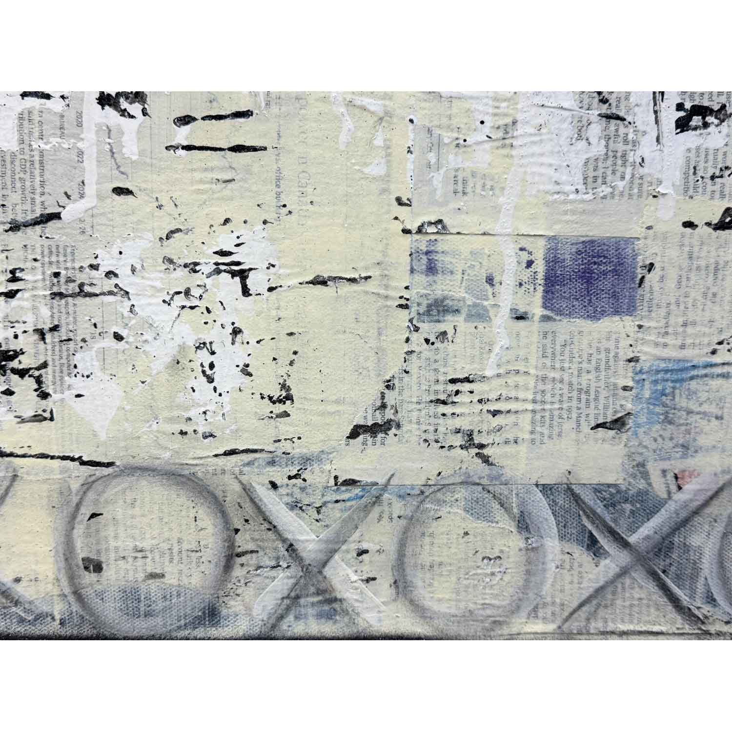 Love 36" x 24" Detail View - Petroff Gallery - Painting