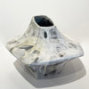 Low Wide White Vase - Petroff Gallery -  - Mariana Bolanos - Low Wide White Vase